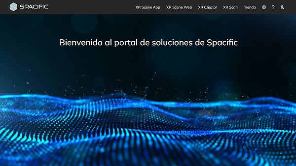 Captura de pantalla Portal Spacific