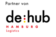 Logo de:hub Hamburg Logistics