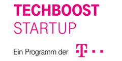 Logo Techboost Startup der Telekom