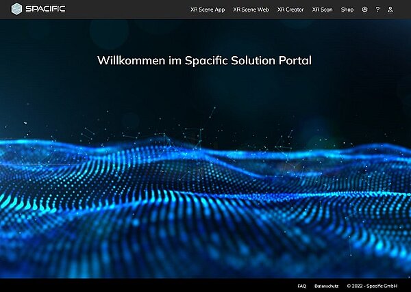 Startseite Spacific Solution Portal